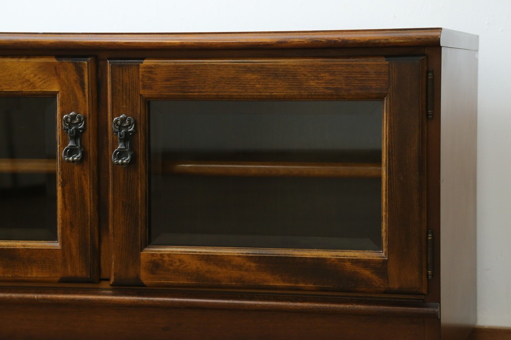 中古　カリモク家具(karimoku)　COLONIAL(コロニアル)シリーズ　カントリースタイルのお部屋におすすめなテレビボード　定価約26万円　(R-081893)