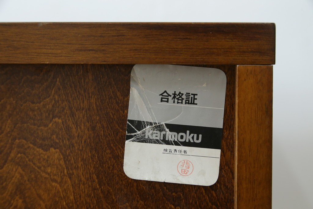 中古　カリモク家具(karimoku)　COLONIAL(コロニアル)シリーズ　カントリースタイルのお部屋におすすめなテレビボード　定価約26万円　(R-081893)