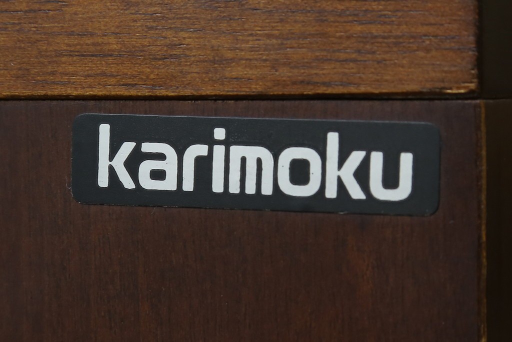 中古　カリモク家具(karimoku)　COLONIAL(コロニアル)シリーズ　カントリースタイルのお部屋におすすめなテレビボード　定価約26万円　(R-081893)