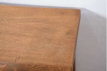 和製ビンテージ　特注!!　高級品　総タモ材　天板極厚1枚板　自然な木の風合いを楽しめる和風サイドキャビネット(サイドボード、戸棚、収納棚、ヴィンテージ)(R-081895)