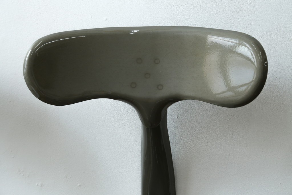 中古　美品　フランス　オールスチール製　Whale Tail(ホエールテイル・チェア)　工業用チェアの名作!　Nicolle Chair(ニコルチェア)7脚セット　定価(7脚合計)約41万円　(R-081914)