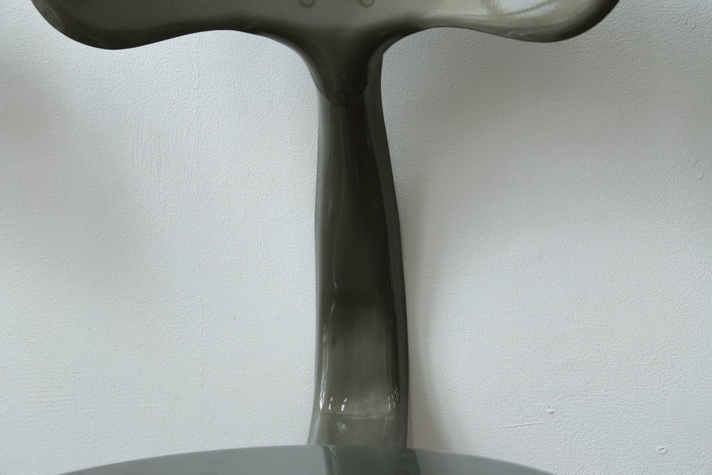 中古　美品　フランス　オールスチール製　Whale Tail(ホエールテイル・チェア)　工業用チェアの名作!　Nicolle Chair(ニコルチェア)7脚セット　定価(7脚合計)約41万円　(R-081914)