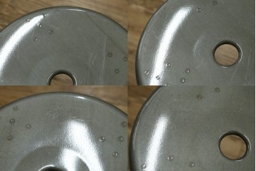 中古　美品　フランス　オールスチール製　Whale Tail(ホエールテイル・チェア)　工業用チェアの名作!　Nicolle Chair(ニコルチェア)7脚セット　定価(7脚合計)約41万円　(R-081914)