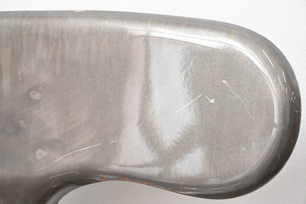 中古　フランス　オールスチール製　Whale Tail(ホエールテイル・チェア)　工業用チェアの名作!　Nicolle Chair(ニコルチェア)5脚セット　定価(5脚合計)約29万円　(R-081915)