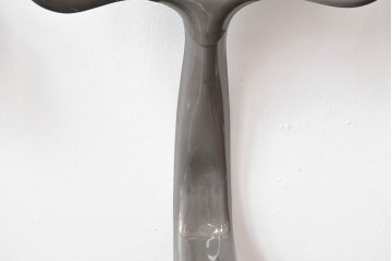 中古　フランス　オールスチール製　Whale Tail(ホエールテイル・チェア)　工業用チェアの名作!　Nicolle Chair(ニコルチェア)5脚セット　定価(5脚合計)約29万円　(R-081915)