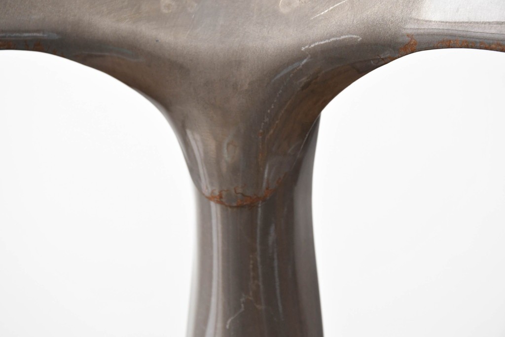 中古　フランス　オールスチール製　Whale Tail(ホエールテイル・チェア)　工業用チェアの名作!　Nicolle Chair(ニコルチェア)5脚セット　定価(5脚合計)約29万円　(R-081915)