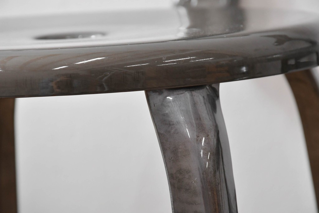 中古　フランス　オールスチール製　Whale Tail(ホエールテイル・チェア)　工業用チェアの名作!　Nicolle Chair(ニコルチェア)5脚セット　定価(5脚合計)約29万円　(R-081915)