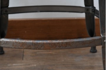 中古　フランス　オールスチール製　Whale Tail(ホエールテイル・チェア)　工業用チェアの名作!　Nicolle Chair(ニコルチェア)5脚セット　定価(5脚合計)約29万円　(R-081915)
