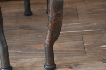 中古　フランス　オールスチール製　Whale Tail(ホエールテイル・チェア)　工業用チェアの名作!　Nicolle Chair(ニコルチェア)5脚セット　定価(5脚合計)約29万円　(R-081915)