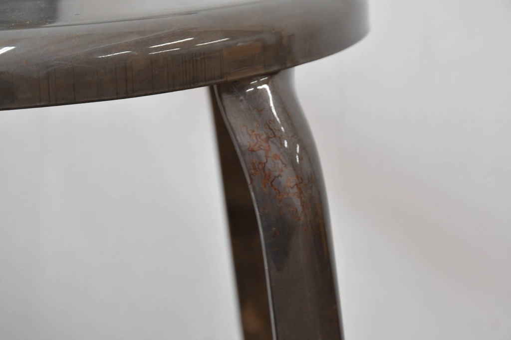 中古　フランス　オールスチール製　Whale Tail(ホエールテイル・チェア)　工業用チェアの名作!　Nicolle Chair(ニコルチェア)5脚セット　定価(5脚合計)約29万円　(R-081915)