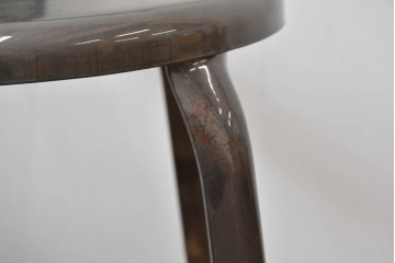 中古　フランス　オールスチール製　Whale Tail(ホエールテイル・チェア)　工業用チェアの名作!　Nicolle Chair(ニコルチェア)5脚セット　定価(5脚合計)約29万円　(R-081915)