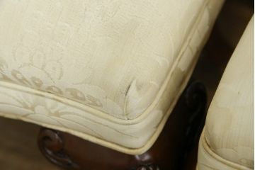 中古　美品　最高級アメリカ家具ブランド　JOHN WIDDICOMB(ジョン・ウィディコム)　マホガニー材　格式高い空間を演出するダイニングチェア6脚セット(アームレスチェア、ダイニングチェア、椅子、イス、バラ売り可能)(定価6脚で約144万円)(R-081917)