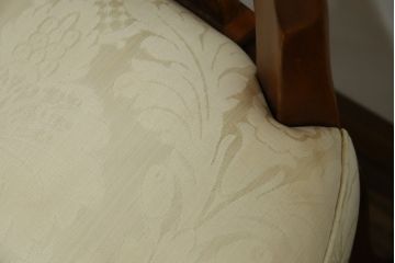 中古　美品　最高級アメリカ家具ブランド　JOHN WIDDICOMB(ジョン・ウィディコム)　マホガニー材　格式高い空間を演出するダイニングチェア6脚セット(アームレスチェア、ダイニングチェア、椅子、イス、バラ売り可能)(定価6脚で約144万円)(R-081917)