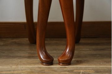 中古　美品　最高級アメリカ家具ブランド　JOHN WIDDICOMB(ジョン・ウィディコム)　マホガニー材　格式高い空間を演出するダイニングチェア6脚セット(アームレスチェア、ダイニングチェア、椅子、イス、バラ売り可能)(定価6脚で約144万円)(R-081917)