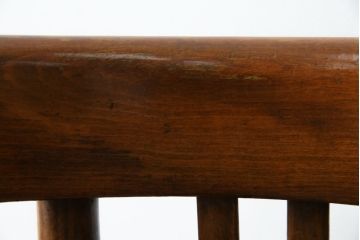 ヨーロッパアンティーク　曲げ木の美しいラインが魅力的なベントウッドチェア2脚セット(ダイニングチェア、板座チェア、イス、椅子、バラ売り可能)(R-081919)