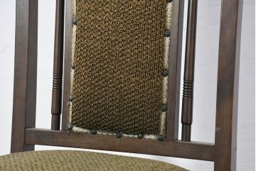 和製アンティーク　大正ロマンの雰囲気あふれる古い洋館のダイニングチェア(椅子、イス)(R-081922)