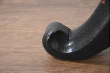 フランスアンティーク　猫脚がクラシカルな雰囲気を引き立てる回転スツール(ピアノスツール、丸椅子、イス、回転チェア)(R-081927)