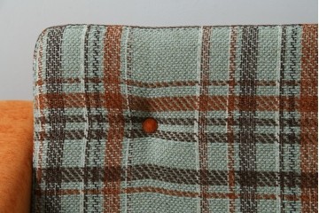 中古　美品　ACME Furniture(アクメ ファニチャー)　JETTY(ジェッティ)　色味や柄のバランスがおしゃれな3Pソファ　定価約40万円　(R-081928)