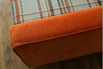 中古　美品　ACME Furniture(アクメ ファニチャー)　JETTY(ジェッティ)　色味や柄のバランスがおしゃれな3Pソファ　定価約40万円　(R-081928)