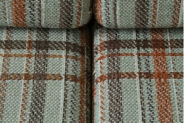 中古　美品　ACME Furniture(アクメ ファニチャー)　JETTY(ジェッティ)　色味や柄のバランスがおしゃれな3Pソファ　定価約40万円　(R-081928)