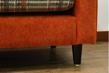 中古　美品　ACME Furniture(アクメ ファニチャー)　JETTY(ジェッティ)　色味や柄のバランスがおしゃれな3Pソファ　定価約40万円　(R-081928)