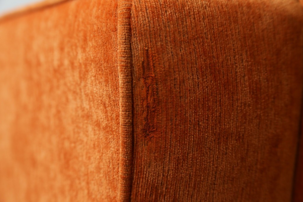 中古　美品　ACME Furniture(アクメ ファニチャー)　JETTY(ジェッティ)　色味や柄のバランスがおしゃれな3Pソファ　定価約40万円　(R-081928)