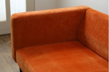 中古　美品　ACME Furniture(アクメ ファニチャー)　JETTY(ジェッティ)　色味や柄のバランスがおしゃれな3Pソファ　定価約40万円　(R-081928)