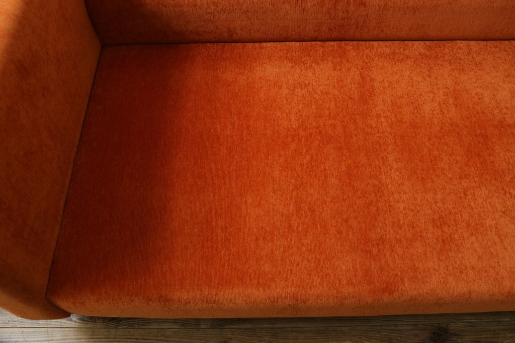 中古　美品　ACME Furniture(アクメ ファニチャー)　JETTY(ジェッティ)　色味や柄のバランスがおしゃれな3Pソファ　定価約40万円　(R-081928)