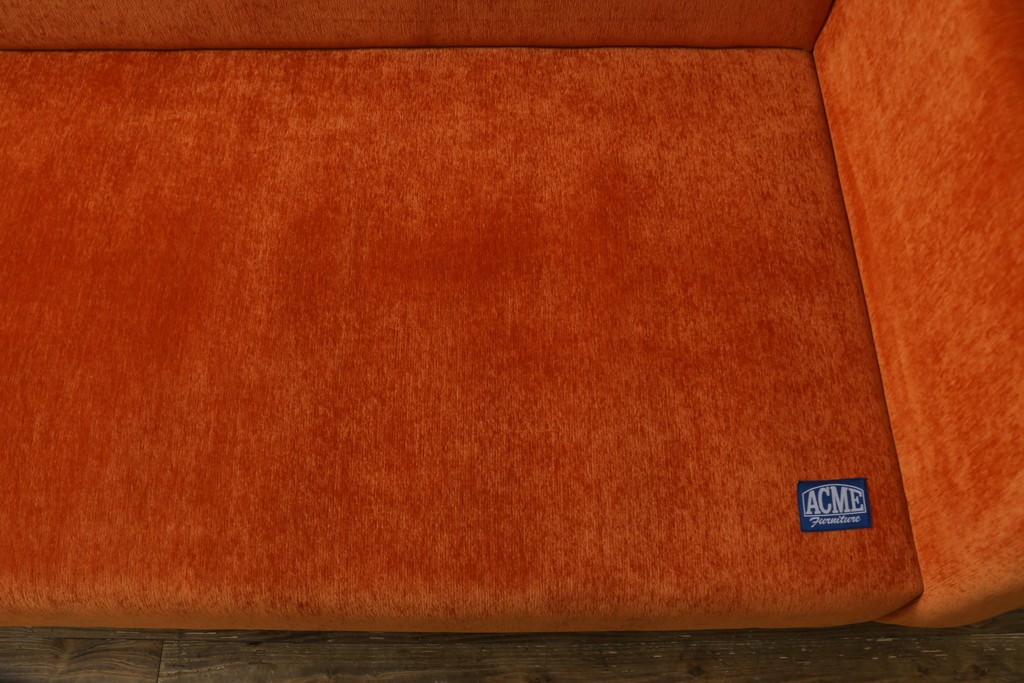 中古　美品　ACME Furniture(アクメ ファニチャー)　JETTY(ジェッティ)　色味や柄のバランスがおしゃれな3Pソファ　定価約40万円　(R-081928)