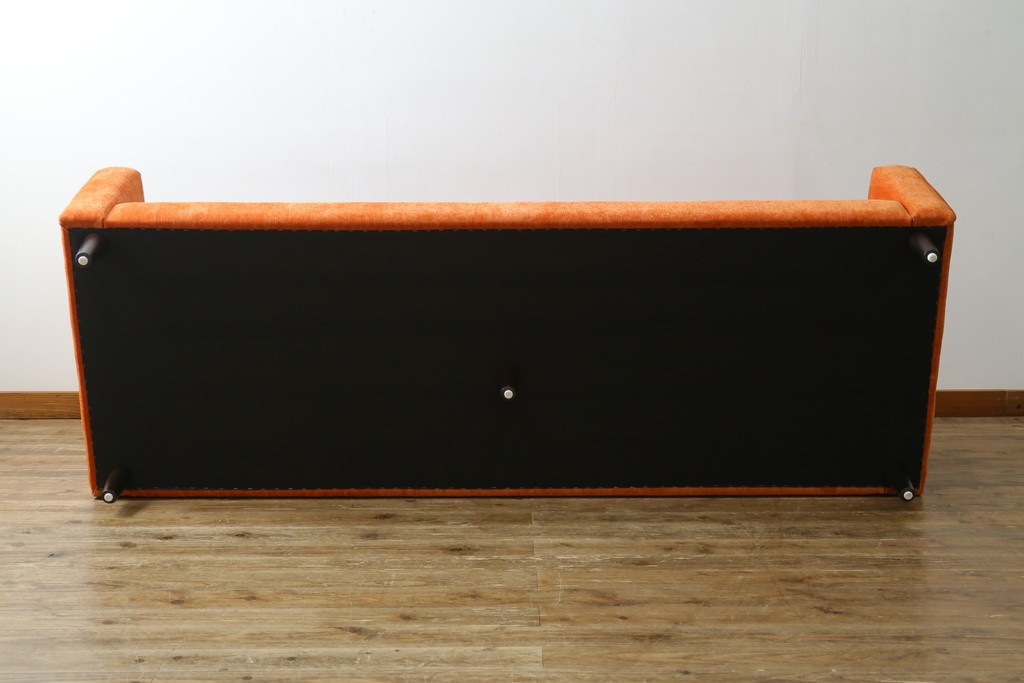 中古　美品　ACME Furniture(アクメ ファニチャー)　JETTY(ジェッティ)　色味や柄のバランスがおしゃれな3Pソファ　定価約40万円　(R-081928)