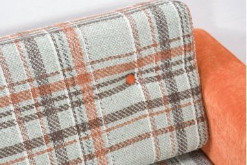 中古　美品　ACME Furniture(アクメ ファニチャー)　JETTY(ジェッティ)　色味や柄のバランスがおしゃれな3Pソファ(3人掛けソファ、三人掛け、トリプルソファ)(定価約40万円)(R-081928)
