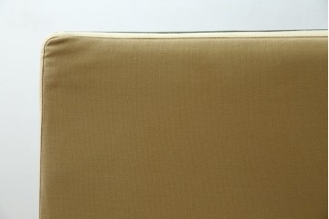 中古　美品　UP TOWN FURNITURE(アップタウン・ファニチャー)　PULLEY(プーリー)　合皮　レトロな色使いがおしゃれな2人掛けカウチソファ　(R-081930)