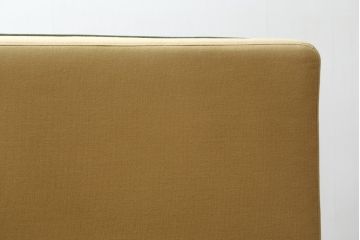中古　美品　UP TOWN FURNITURE(アップタウン・ファニチャー)　PULLEY(プーリー)　合皮　レトロな色使いがおしゃれな2人掛けソファベンチ(二人掛け、2Pソファ)(R-081931)