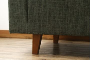 中古　美品　ACME Furniture(アクメ ファニチャー)　 WINDAN SOFA(ウィンダンソファ)　ファブリックに包まれた木のフレームが珍しい2.5人掛けソファ(2P、2.5P、3P、2人掛け、2.5人掛け、3人掛け)(定価約23万円)(R-081932)
