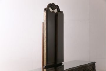中古　美品　DREXEL HERITAGE(ドレクセルヘリテイジ)　old continent(オールドコンチネント)　エレガントな佇まいが魅力的な三面鏡(ミラー)(R-081938)