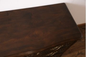 中古　美品　DREXEL HERITAGE(ドレクセルヘリテイジ)　old continent(オールドコンチネント)　美しい装飾が目を惹くチェスト(サイドチェスト、引き出し、サイドボード)(R-081939)