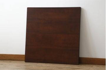 和製ヴィンテージ　松本民芸家具　深みのある色合いのこたつ天板1枚(DIY、テーブル天板、コタツ板、テーブルトップ、ヴィンテージ)(R-081969)