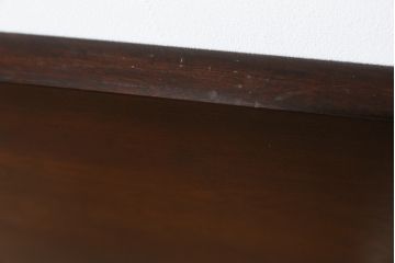 和製ヴィンテージ　松本民芸家具　深みのある色合いのこたつ天板1枚(DIY、テーブル天板、コタツ板、テーブルトップ、ヴィンテージ)(R-081969)