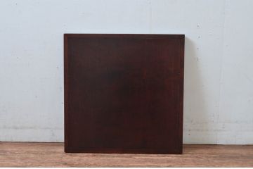 中古　美品　松本民芸家具　シンプルなデザインが取り入れやすいドレッサーのミラー1枚(鏡、姿見、壁掛け鏡、ウォールミラー)(R-08197)