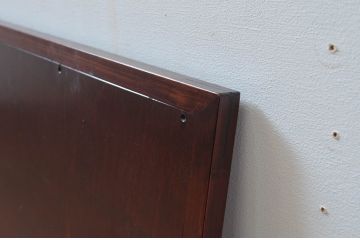 中古　美品　松本民芸家具　シンプルなデザインが取り入れやすいドレッサーのミラー1枚(鏡、姿見、壁掛け鏡、ウォールミラー)(R-08197)