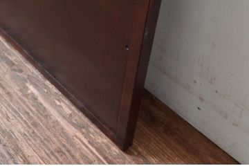 中古　美品　松本民芸家具　シンプルなデザインが取り入れやすいドレッサーのミラー1枚(鏡、姿見、壁掛け鏡、ウォールミラー)(R-08197)