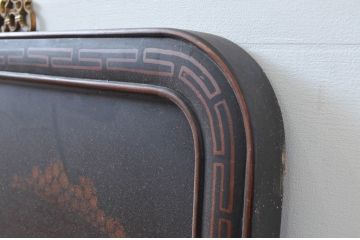 中国ビンテージ　美品　台湾　明人出警図　明時代に描かれた壮大な絵巻の一部をとらえた特大アート(壁掛け、絵画、美術品、ヴィンテージ)(R-081972)