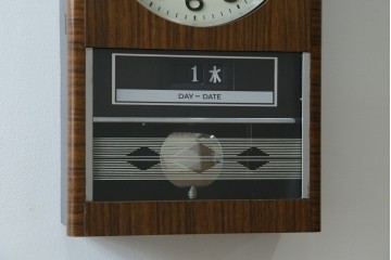 和製ビンテージ　CITIZEN(シチズン)　30DAY　昭和レトロな雰囲気漂う掛け時計　(R-081981)