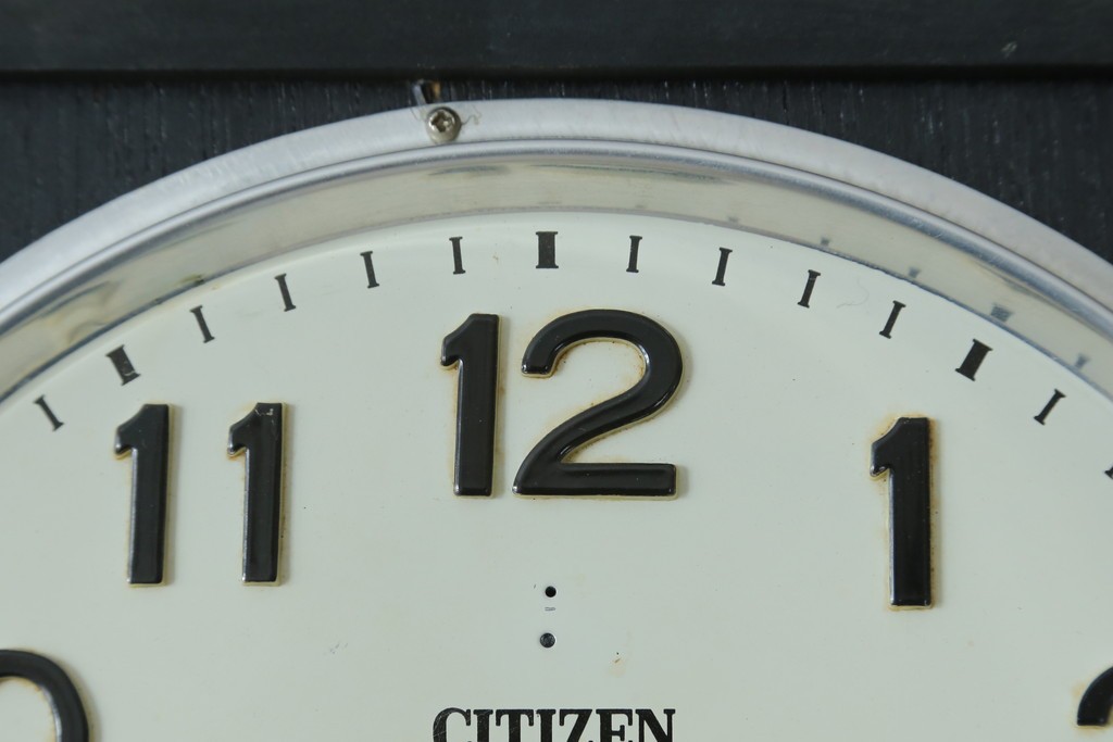 和製ビンテージ　CITIZEN(シチズン)　30DAY　昭和レトロな雰囲気漂う掛け時計　(R-081981)