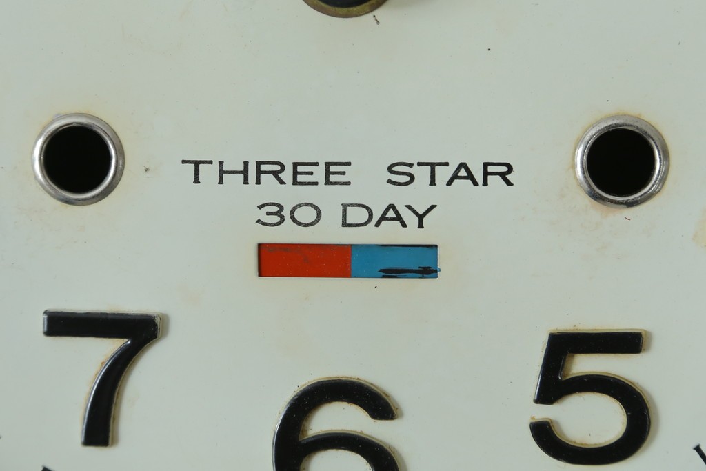 和製ビンテージ　CITIZEN(シチズン)　30DAY　昭和レトロな雰囲気漂う掛け時計　(R-081981)