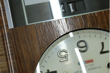 和製ビンテージ　CITIZEN(シチズン)　30DAY　昭和レトロな雰囲気漂う掛け時計　(R-081981)