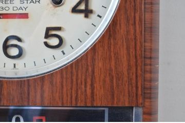 和製ビンテージ　CITIZEN(シチズン)　30DAY　昭和レトロな雰囲気漂う掛け時計(振り子時計、古時計、柱時計、ヴィンテージ)(R-081981)