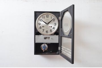 和製ビンテージ　精工舎(SEIKO、セイコー)　30DAY　昭和レトロ　ノスタルジックな雰囲気を纏った掛け時計(振り子時計、古時計、柱時計、ヴィンテージ)(R-081982)