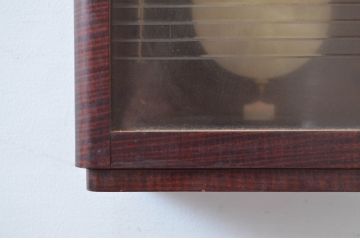 和製ビンテージ　精工舎(SEIKO、セイコー)　TRADE(S)MARK　落ち着いた佇まいの掛け時計(振り子時計、古時計、柱時計、ヴィンテージ)(R-081983)