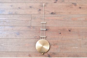 中古　BULOVA(ブローバ)　Bulova Tatianna Wall Chimes Clock(タチアナチャイムウォールクロック)　C3381　色味の美しいグランドファーザークロック(柱時計、掛け時計、古時計、振り子時計)(R-081994)
